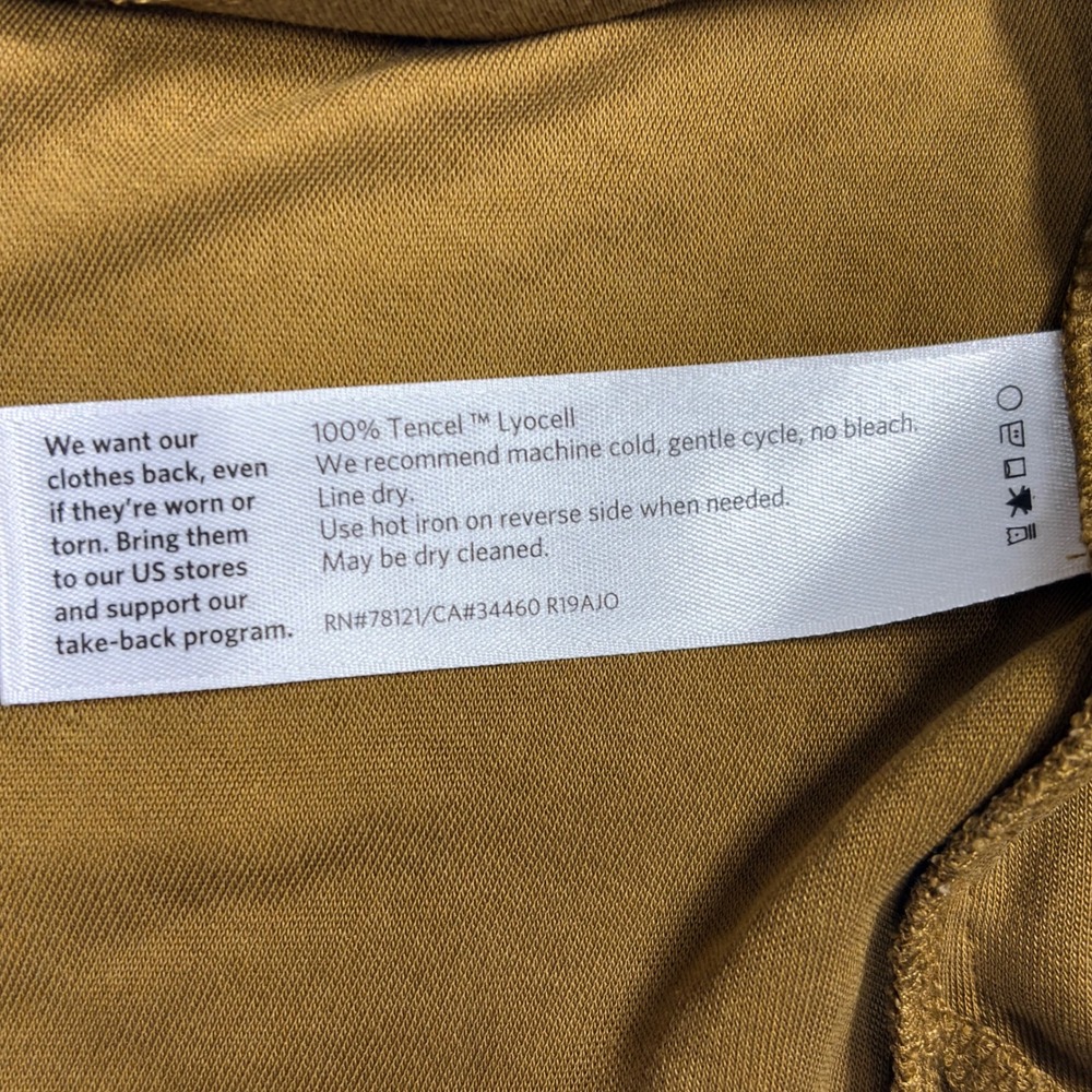 EILEEN FISHER Women's Tunic Long Sleeve Boat Neck‎ Top Tencel LG Minimalist - Picture 11 of 11